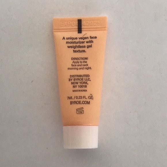 BYROE CLEAN BEAUTY TOFU GEL CREAM DELUXE SAMPLE SIZE NWT - Picture 4 of 4